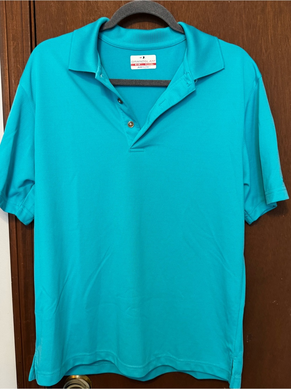 Grand Slam Men's Turquoise Polo Shirt